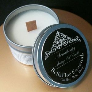 All Natural 6 oz. Lavender Massage Soy Candle